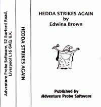 Hedda Strikes Again ZX Spectrum US box art